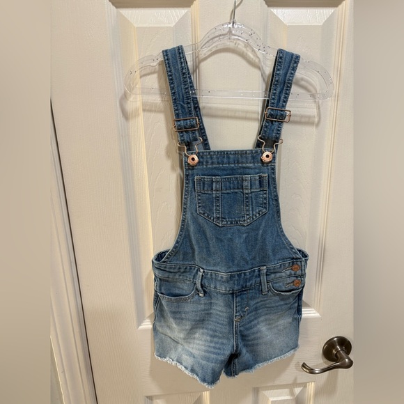 abercrombie kids Other - Abercrombie Kids Denim Overalls with Copper Accents